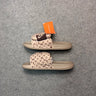 Slide Velcro LV Bege