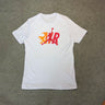 Camiseta NK JRD fogo branca