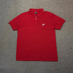 Camiseta Gola Polo NK Sportwear vermelha