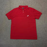 Camiseta Gola Polo NK Sportwear vermelha