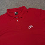 Camiseta Gola Polo NK Sportwear vermelha