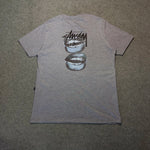 Camiseta NK Stussy Cinza