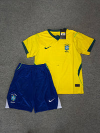 Kit seleção infantil amarelo