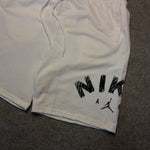 Bermuda Moletom NK Air JRD Branca