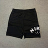 Bermuda Moletom NK Air JRD Preta