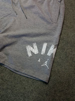Bermuda Moletom NK Air JRD Cinza