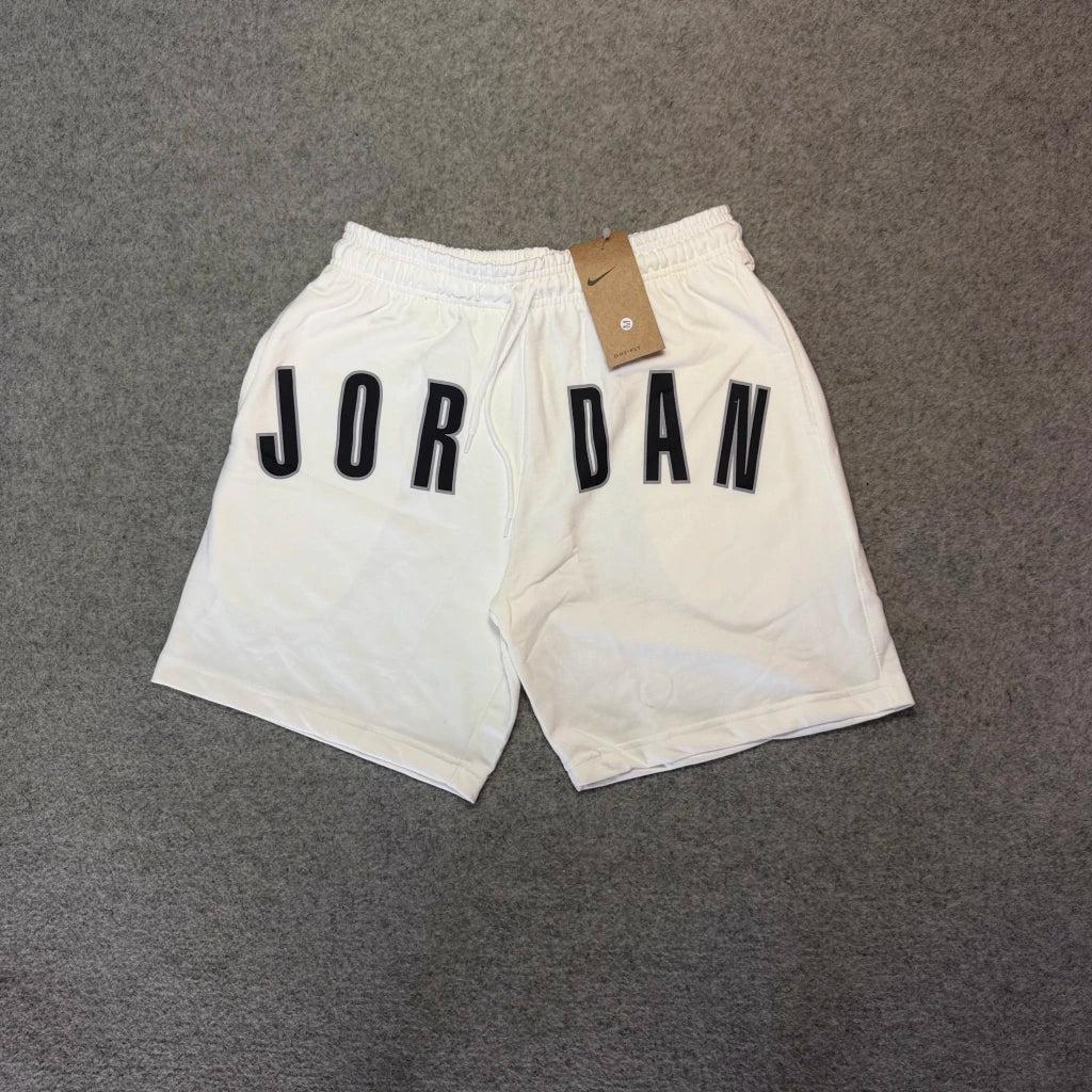 Bermuda Moletom NK JRD Logo White