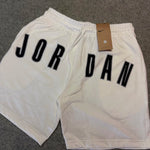 Bermuda Moletom NK JRD Logo White