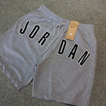 Bermuda Moletom JRD Logo Cinza