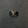 Cinto LV Preto / Dourado