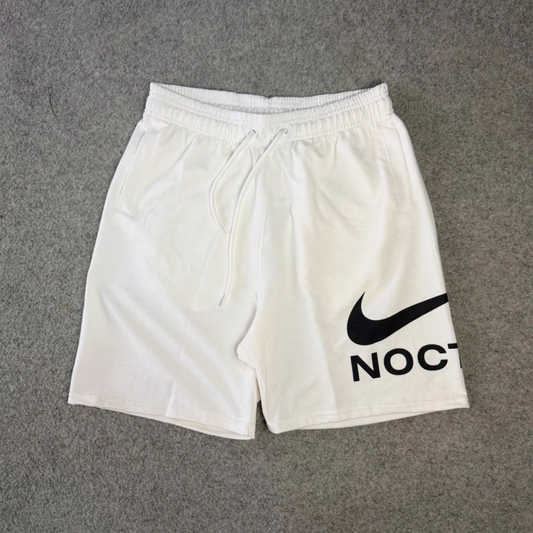 Bermuda Moletom NK Nocta White