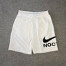 Bermuda Moletom NK Nocta White