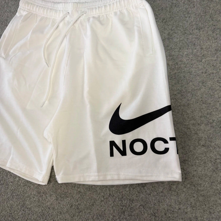 Bermuda Moletom NK Nocta White
