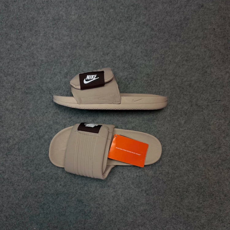 Slide Velcro Bege