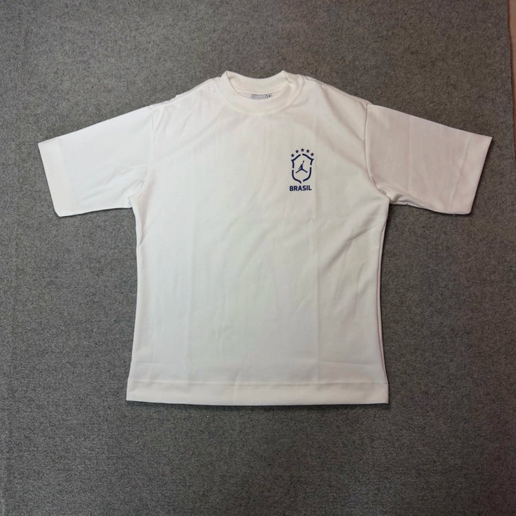 Camiseta CBF Oversize Branca