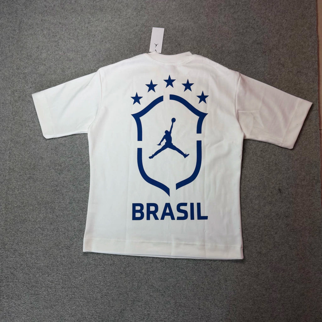 Camiseta CBF Oversize Branca