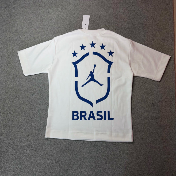 Camiseta CBF Oversize Branca