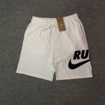 Bermuda Moletom NK Run AllWhite