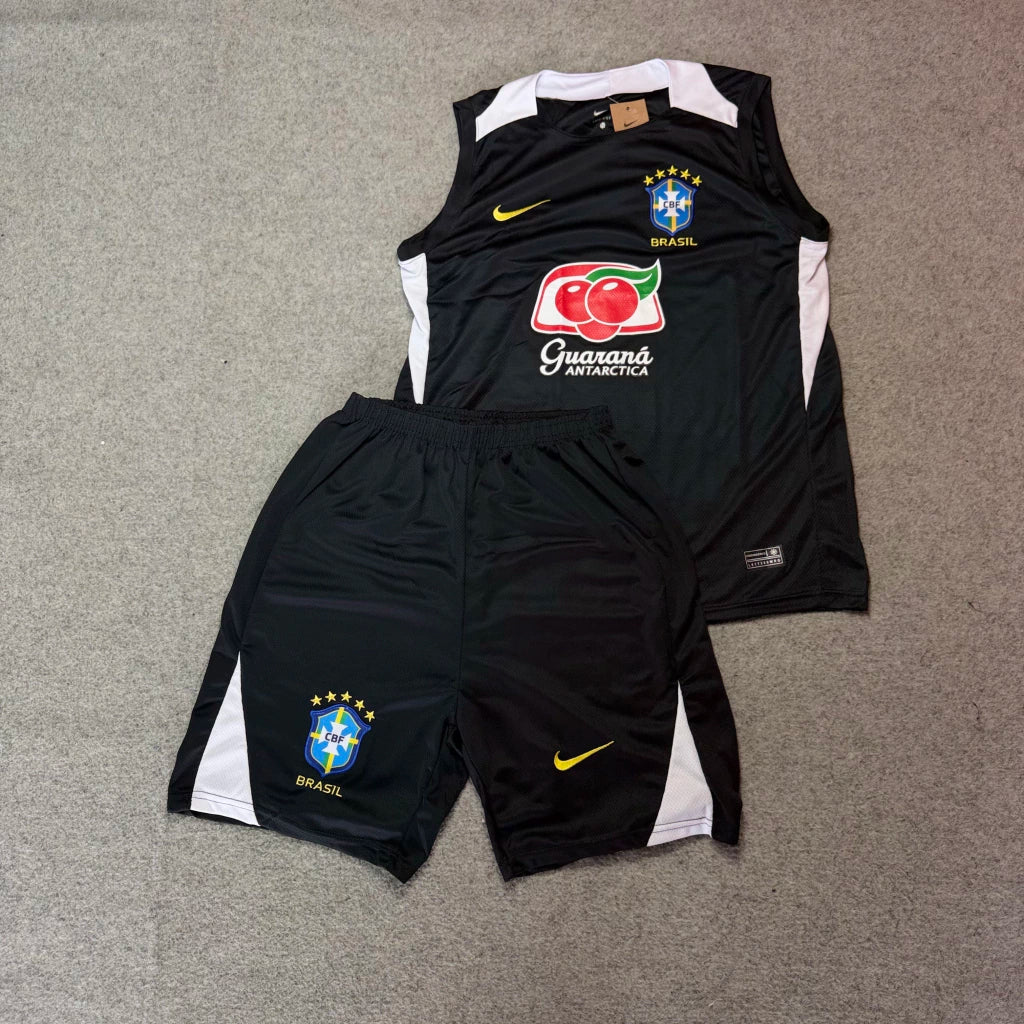 Kit treino CBF Regata Allblack