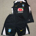 Kit treino CBF Regata Allblack