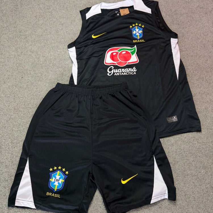Kit treino CBF Regata Allblack