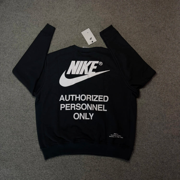 Blusa de Frio Moletom Gola careca NK Authorized