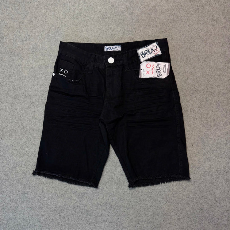 Bermuda Jeans Jogador Black