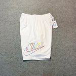 Bermuda Moletom NK Colors Branca