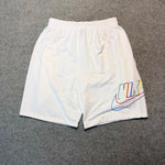 Bermuda Moletom NK Colors Branca