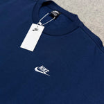 Blusa de Frio Moletom NK Blue Suéter
