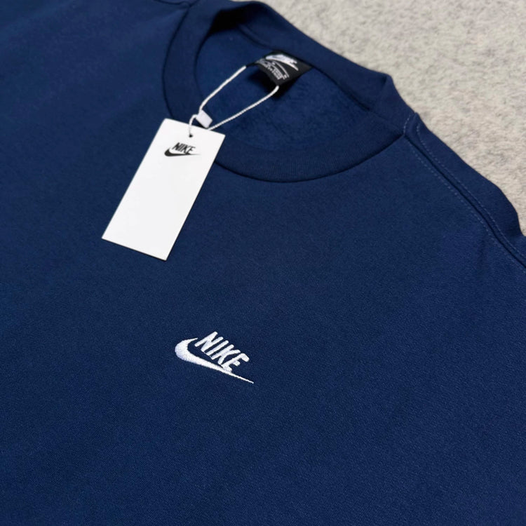 Blusa de Frio Moletom NK Blue Suéter