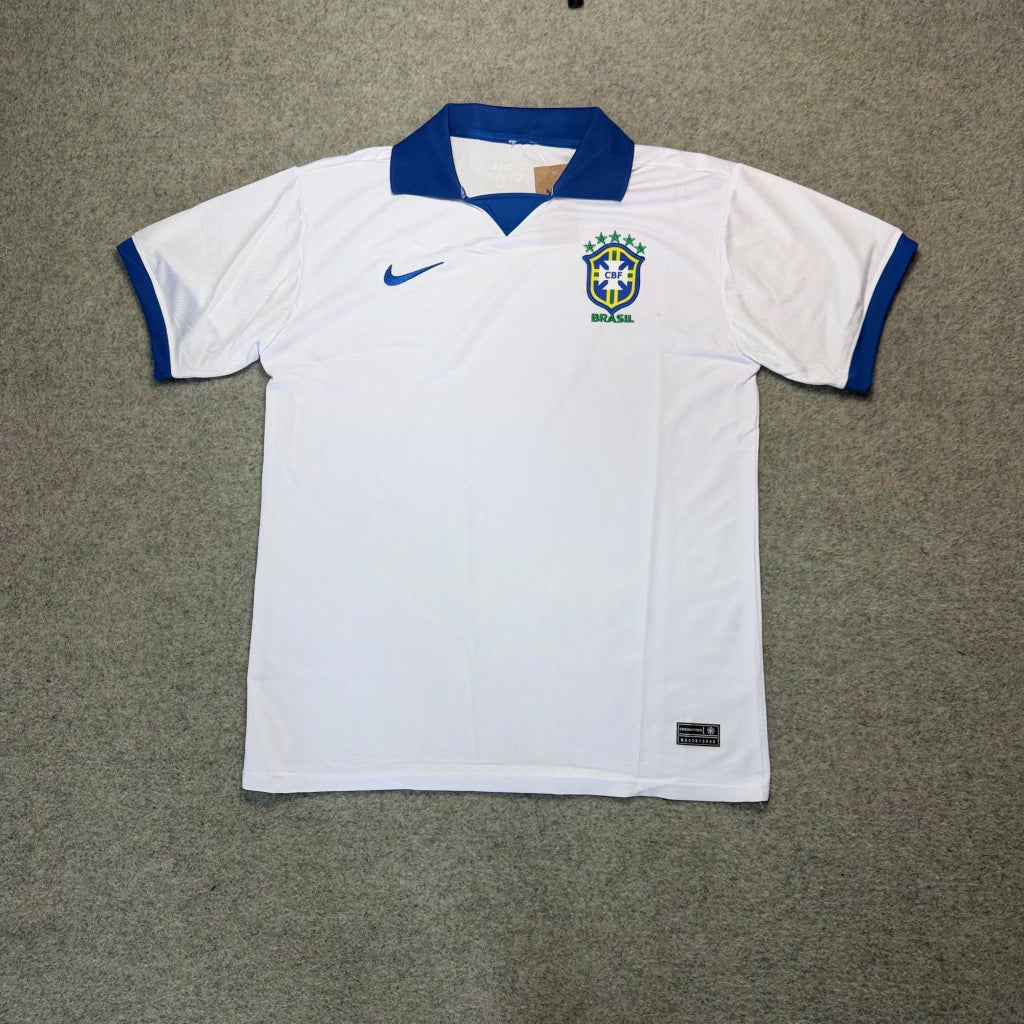 Camiseta CBF gola polo white