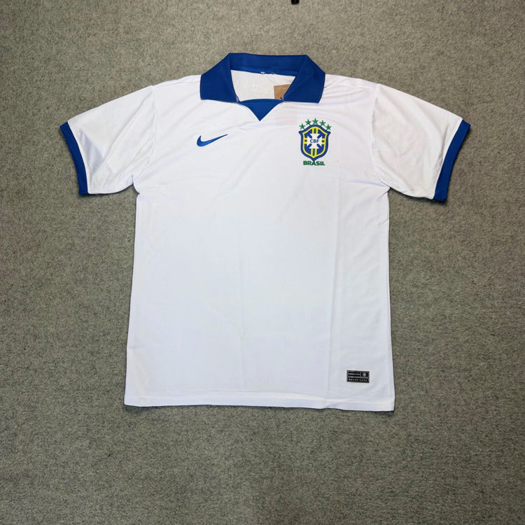 Camiseta CBF gola polo white