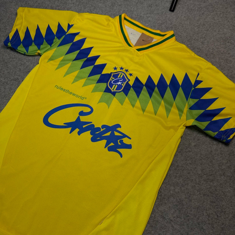Camiseta CBF X Cortez amarela