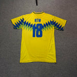 Camiseta CBF X Cortez amarela