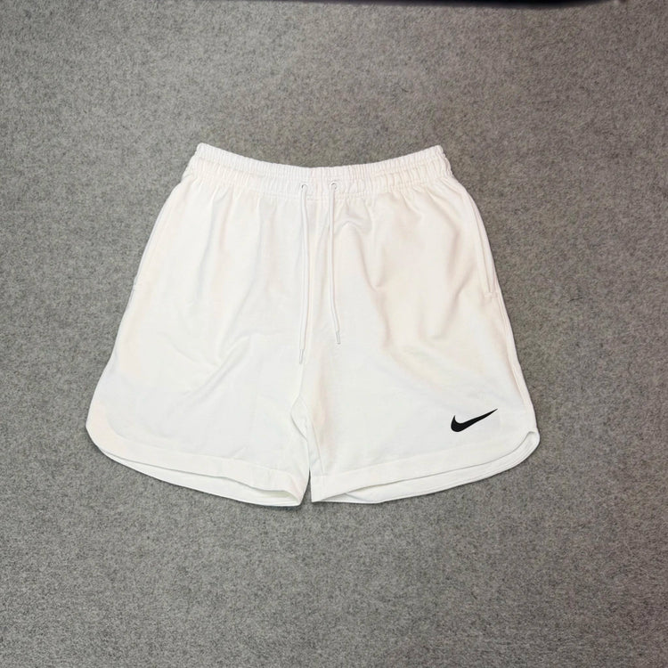 Bermuda Moletom NK Swoosh White