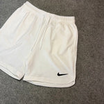 Bermuda Moletom NK Swoosh White